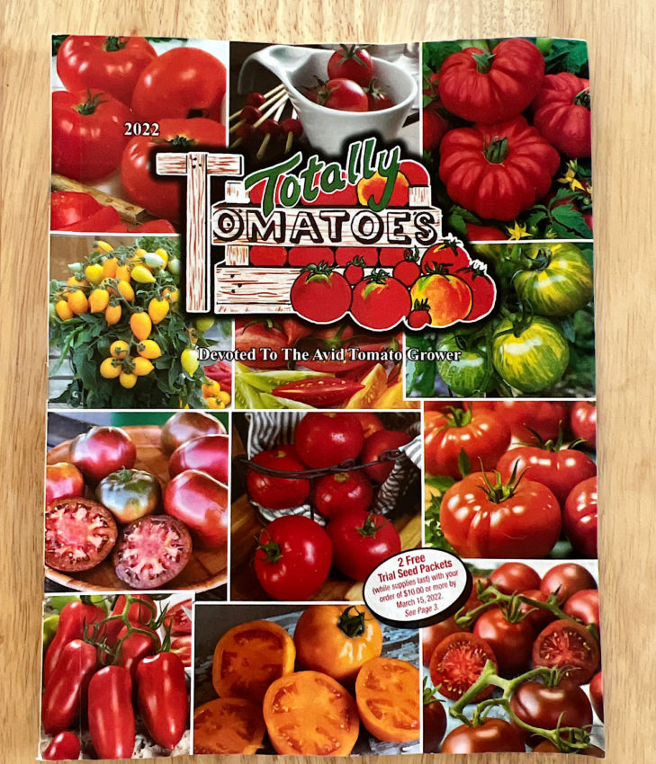 Totally Tomatoes 2022 seed catalog