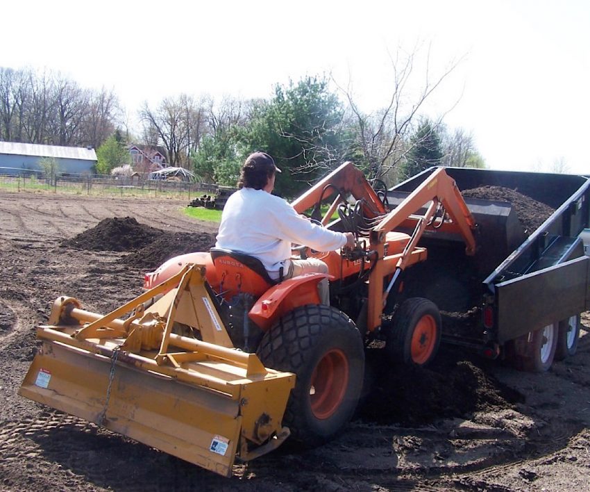 Spring tilling in MN