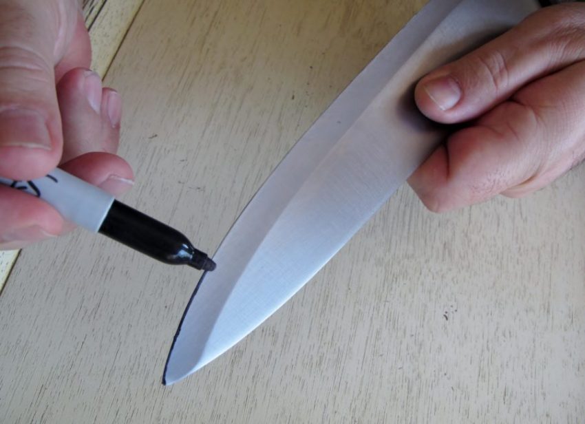 Knife Sharpening Angle Chart From Manufacturers