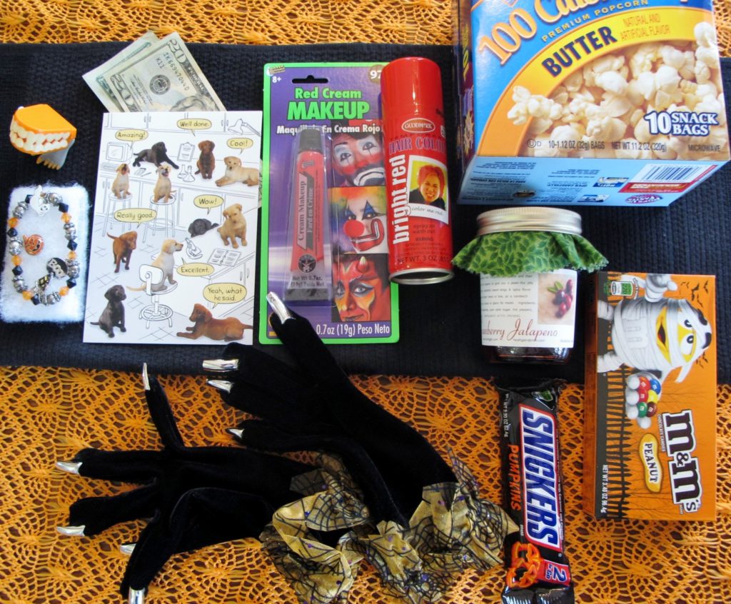 College Care Package for the Girl:  Late Fall /Halloween