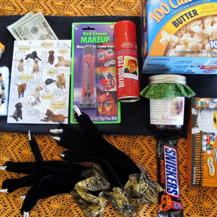 College Care Package for the Girl:  Late Fall/Halloween