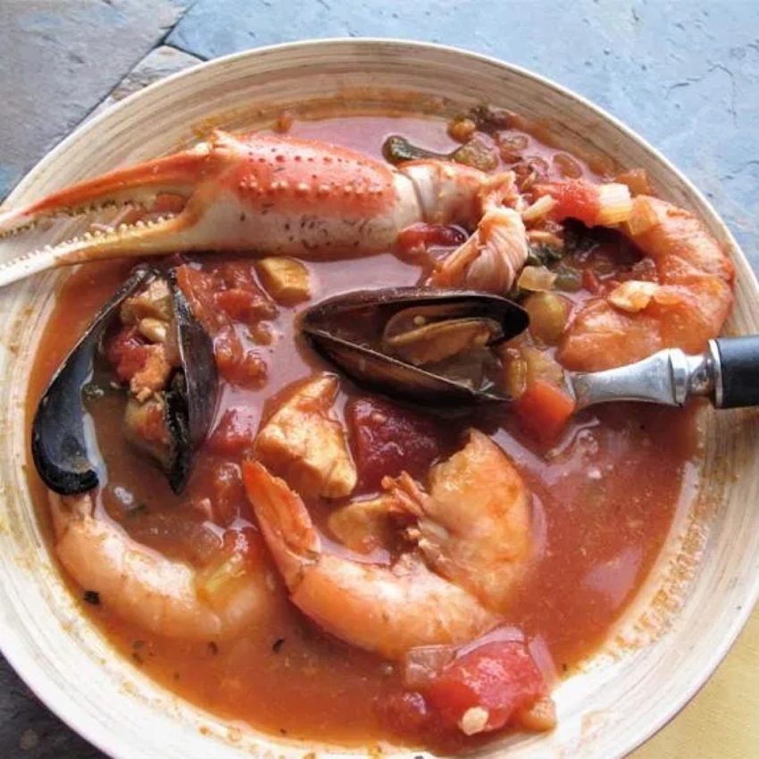 Bowl of West Coast Cioppino