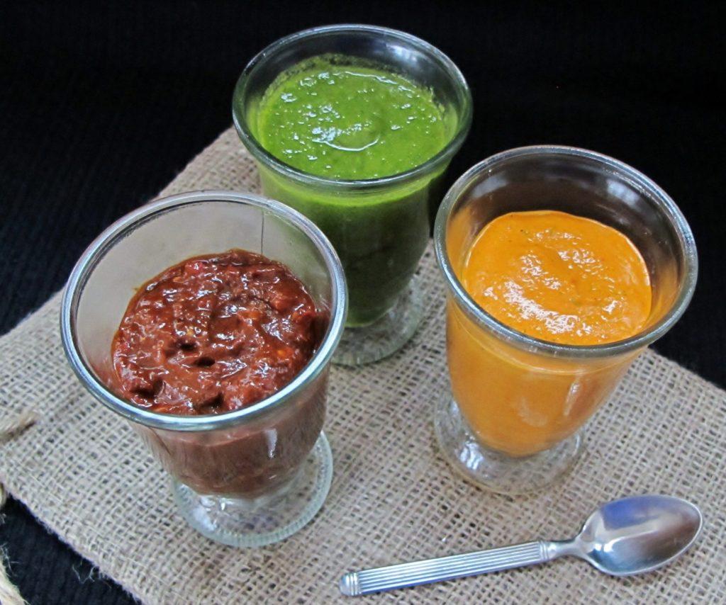 Slow Carb Sauces: Harissa, Romesco & Chimichurri