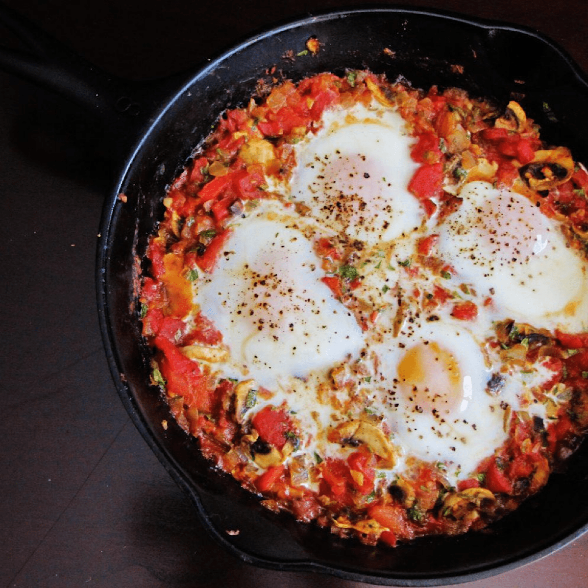 Mediterranean Baked Eggs: Shakshuka- Farm to Jar