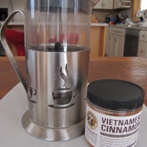 Coffee and Vietnamese Cinnamon to have for the 16:8 intermittent fasting on the slow carb diet.