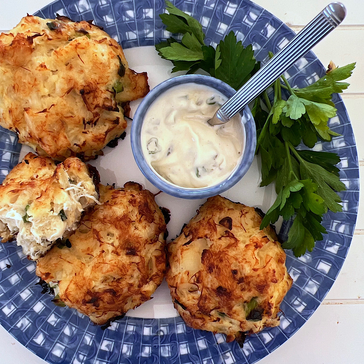 Baked fish cakes without carbs or breading - Farm to Jar Food