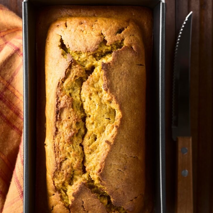 Pumpkin Amaretto Bread: For Care Packages