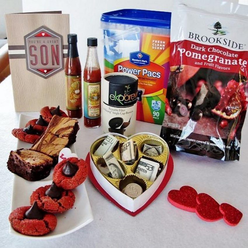 Valentines care package ideas for the college student