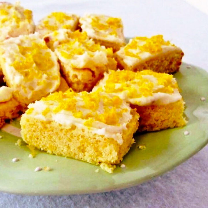 Limoncello Blondies for Spring Celebrations