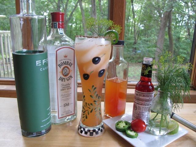 Smoky Tomato Shrub Bloody Mary