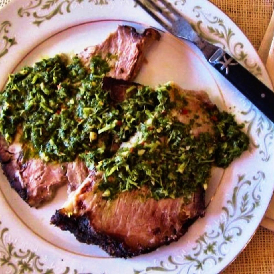 Pan Seared Skirt Steak with Chimichurri Sauce Farm to Jar