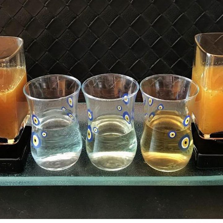 Tequila (or Mezcal) Flight with Mexican Sangritas