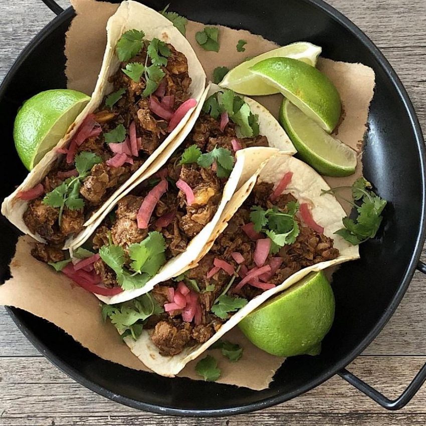 Instapot Low Carb Tacos using pork made Cochinita Pibel style