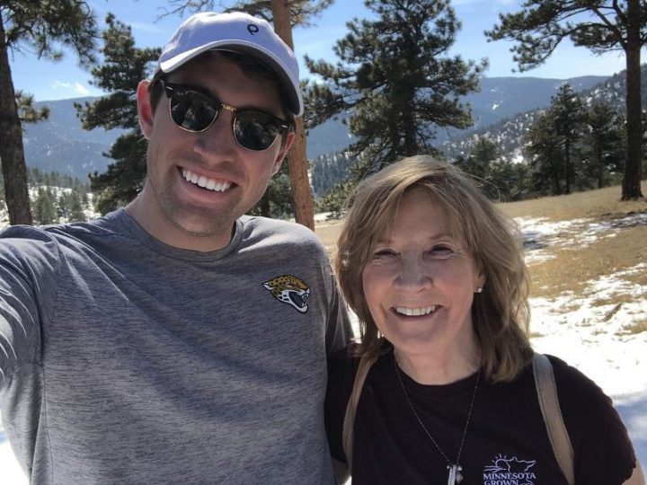 Hiking with my son in CO