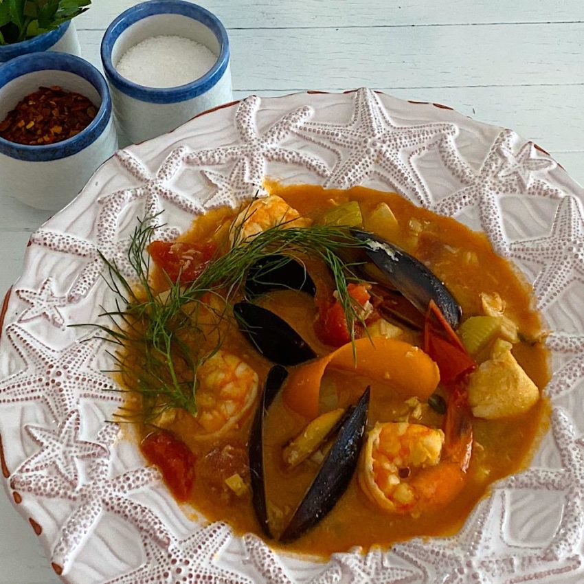 Low Carb French Bouillabaisse Stew