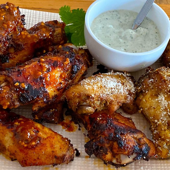 Harissa Baked Wings for Game Day