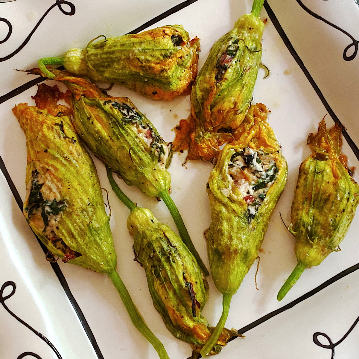 Image of Stuffed Squash Blossoms