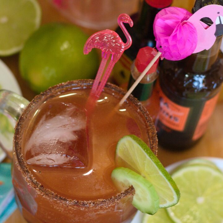 Clamato Michelada | Mexican Beer Cocktail