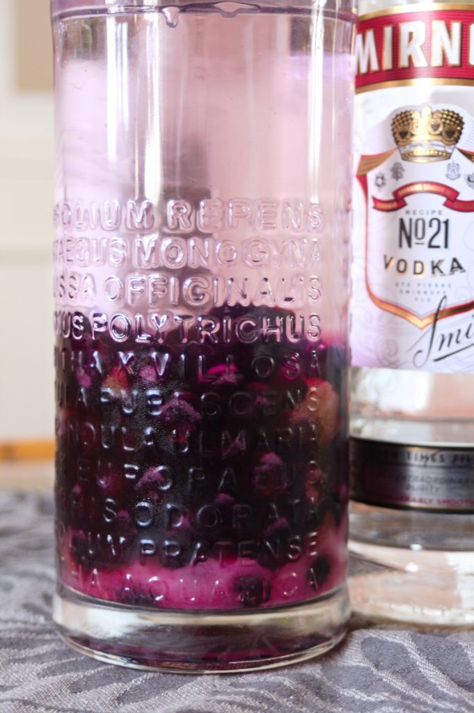 Blueberry Infused Vodka (+Cocktail Recipe) Farm to Jar Food