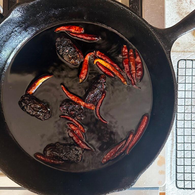 Mexican Chile Oil (Salsa Macha) - Farm to Jar