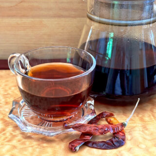 Spicy China black brewed tea from Dorothy Stainbrook's Wellness tea collection