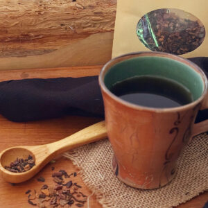 Puer tea with chile spice addition from Dorothy Stainbrook's Wellness tea collection