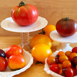 Early season heirloom tomatoes