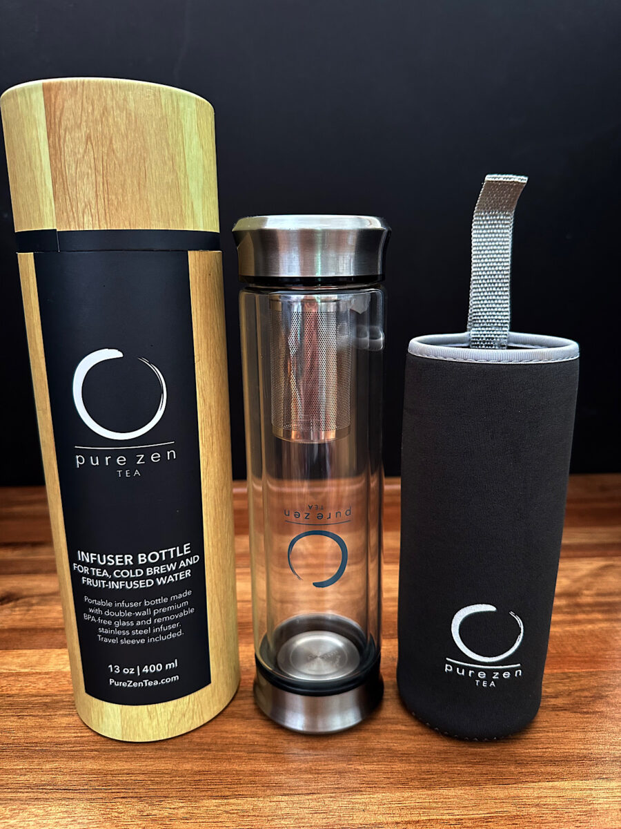 Pure Zen tea infuser portable thermos