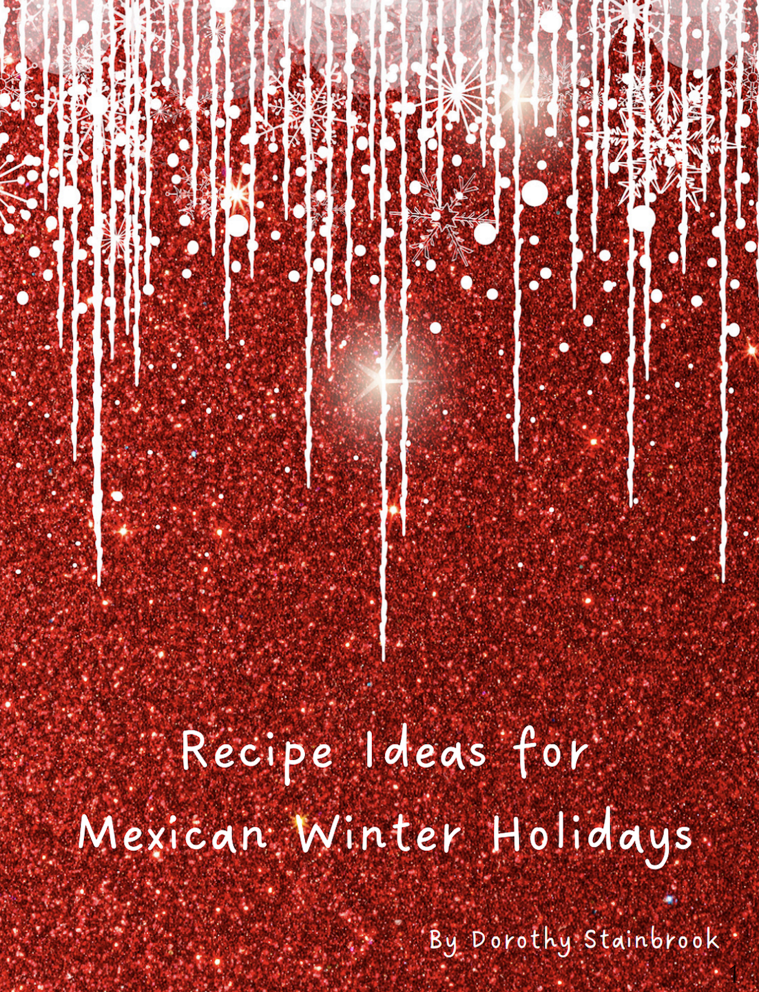 cover page for mexican holiday ebook